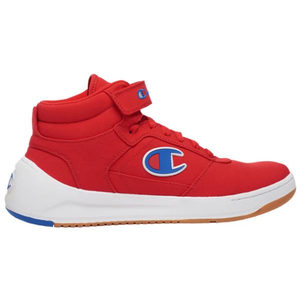 Champion Kosárlabda Cipő Férfi Super Court Mid Piros,CFX98014